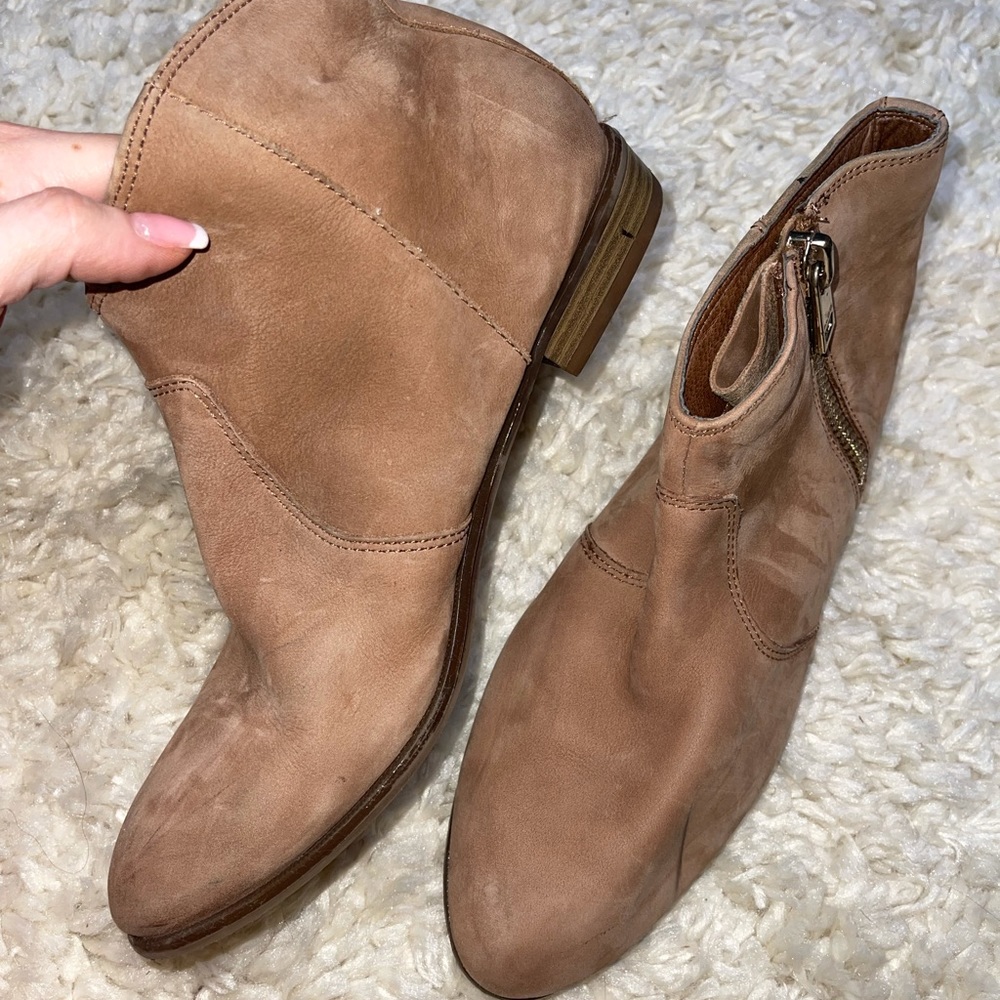 Aldo suede booties